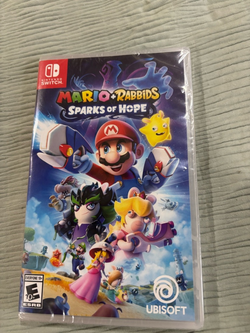 Nintendo Mario + Rabbids: Sparks of Hope — Vibrant Blue Cover